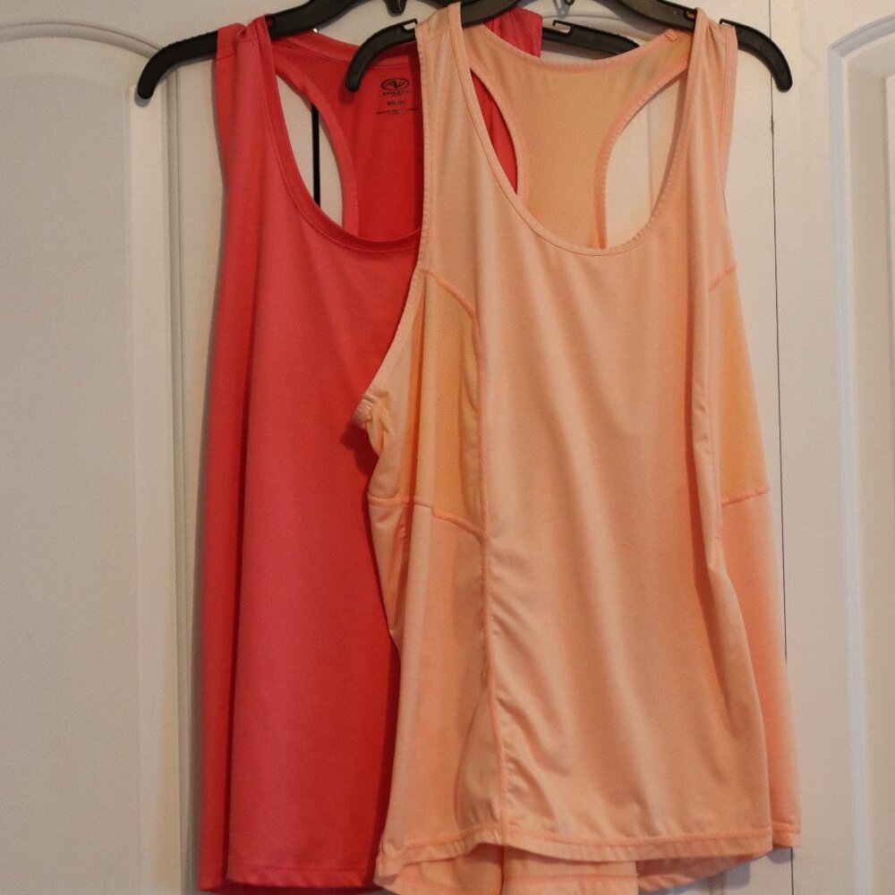Athletic Works/Xersion Active Workout Tanks Set of Two Size XXL Racerback Tanks